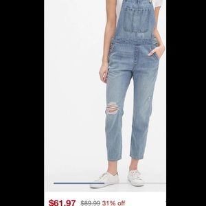Gap overalls